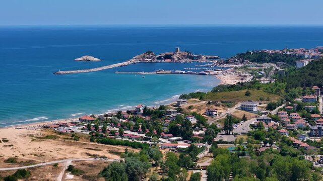 Istanbul Sile residential areas, two-story villas, the beach, the main street and its surroundings