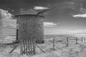 Old m ii on the sand dune