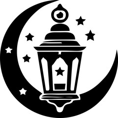 Beautiful Ramadan Candle with Soft Glow for Peaceful Spiritual Decoration