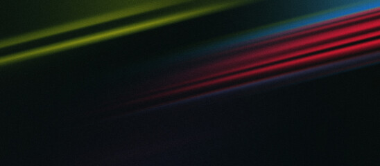 Abstract colorful light loop and motion design with a dark blue space art texture as a digital backdrop and wallpaper for a glowing rainbow wave pattern effect