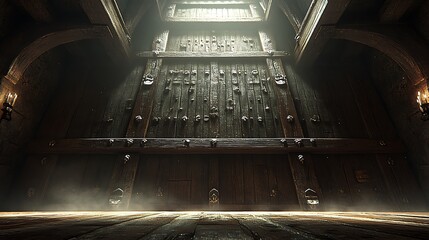 Obraz premium Fortress Gate Interior.