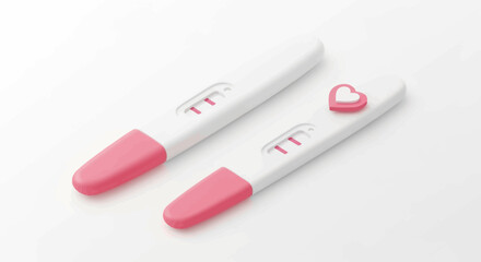 Celebrating new beginnings, positive pregnancy tests evoke happiness and anticipation