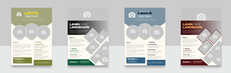 This editable social media flyer template enhances your garden services' online presence. It is perfect for promoting landscaping, lawn care, and outdoor design services across various platforms. 