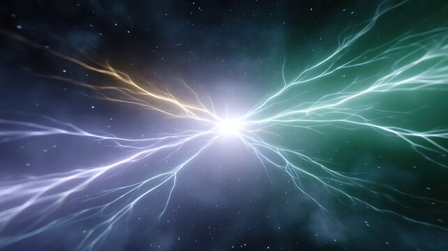 Vibrant Abstract Wireframe Design Featuring Dynamic Circuits and Aesthetic Lighting Effects