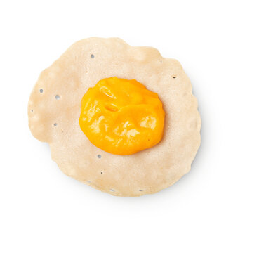 vegan egg with shadow isolated on transparent background