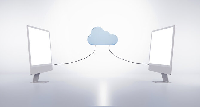Transferring backup business data to the cloud