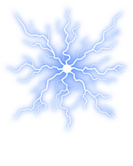 Colorful Spark Lightning illustration