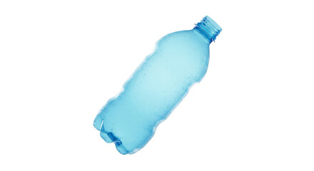 Transparent PNG of Blue Water Bottle Full of Water