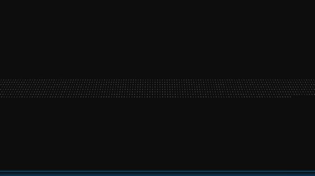 Binary Code Matrix Digital Stream Animation