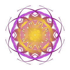 abstract mandala design