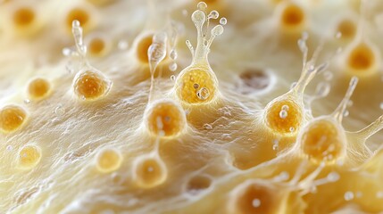 Microscopic View of Cells with Biology, Scientific, Health, and Medicine.