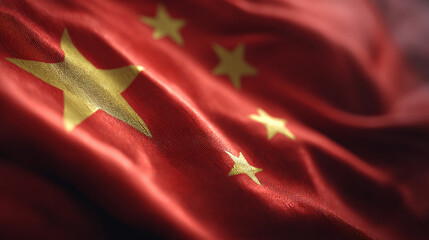 A vibrant display of the national flag, showcasing intricate details and a sense of national pride.