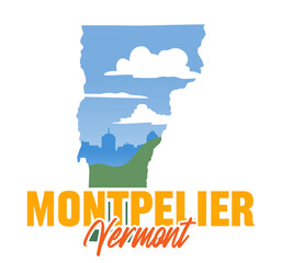 beautiful views in Montpelier, Vermont