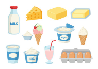 Dairy Delights Fresh Milk, Cheese, Yogurt, and Eggs for Healthy Living