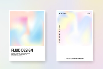 Hologram Background. 1980 Mesh. Gradient Foil. Blue Rainbow Cover. Business Metal Template. Vintage Banner. Crystal Vector. Pink Hologram Background