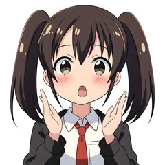 Middle school students 2D characters