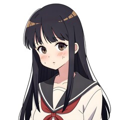 Middle school students 2D characters