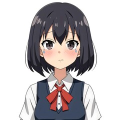 Middle school students 2D characters