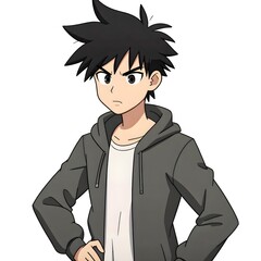 Middle school students 2D characters