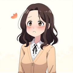 Middle school students 2D characters