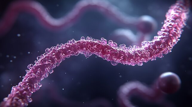 Molecule structure with science, and medicine.