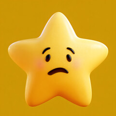 3d Pentagram with emotion