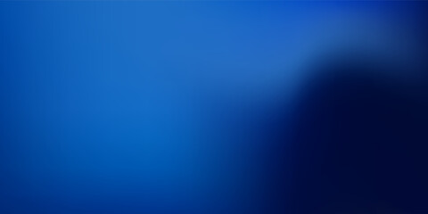 Gradient blue abstract background with a soft curve and smooth lighting.