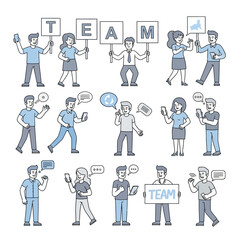 Diverse Team Communication and Collaboration in Modern Business.