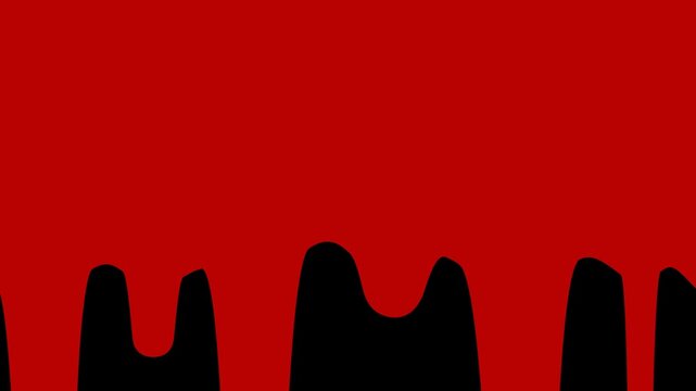 ハロウィンやホラーに最適な血が滴るアニメーション背景