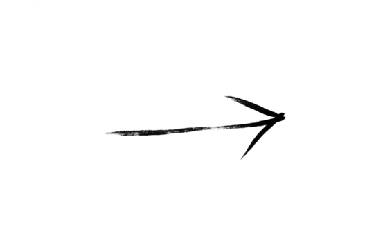 Sharp Ink Arrow Stroke