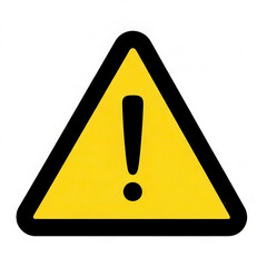 Important Warning Sign Indicates Caution And Potential Danger Ahead