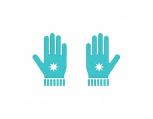 Obraz premium Human hands holding hands in a friendly volunteer gesture symbolizing love and charity as a vector illustration