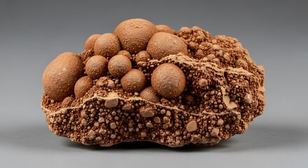 Botryoidal Aragonite - A Close-Up of a Unique Mineral Formation.