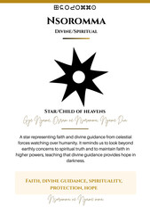 Nsoromma Adinkra Symbol: Divine Guidance and Spirituality