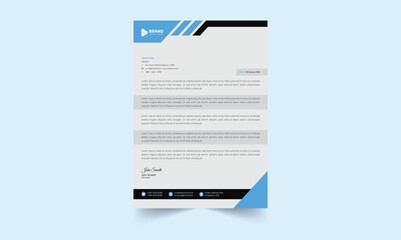 business Letterhead Design ai 