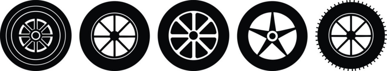 Obraz premium set of tires