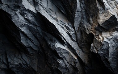 Jagged Slate Rock Surface stone texture