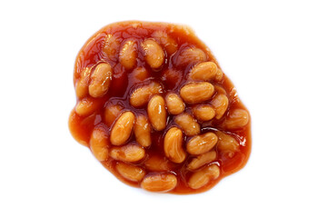 Baked beans in tomato sauce