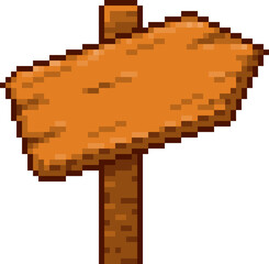 픽셀 화살표 표지판