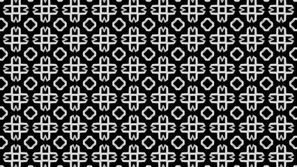 black and white seamless pattern
