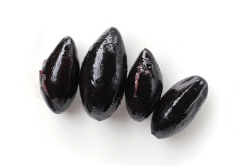 Pickled Chinese black olive in brine
