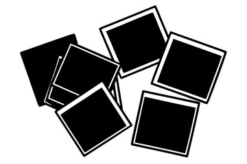 photo frames vector illustration