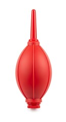 Red Rubber Air Blower for Camera Lens Cleaning.