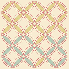 Fototapeta premium Minimalist Floral Geometry 1