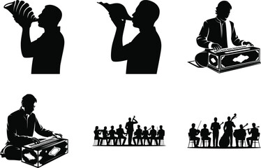 Traditional Diwali Celebration Vector Bundle