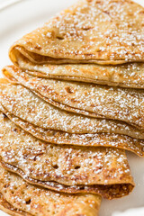 Sweet Homemade French Crepes