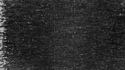 Retro style black and white film grain effect with noise and dust particles