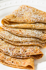 Sweet Homemade French Crepes