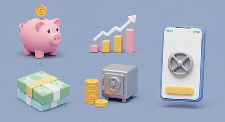 Manage your finances with ease using our secure mobile banking app and watch your investments grow, safe in a vault like your savings account