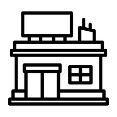 Storefront Building Icon Facade Business Retail